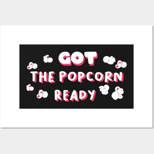 Got the Popcorn Ready Halloween Spooktacular design! t-shirts Posters and Art